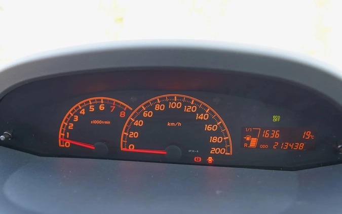 Toyota Yaris cena 18900 przebieg: 213438, rok produkcji 2011 z Toruń małe 172